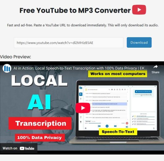 YouTube to MP3 Converter